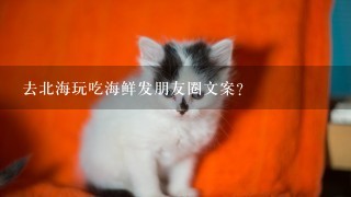 去北海玩吃海鲜发朋友圈文案？