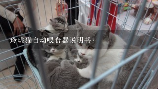 玲珑猫自动喂食器说明书？