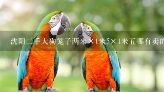 沈阳二手大狗笼子两米×1米5×1米五哪有卖的