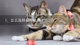 怎么选择猫咪电推子？