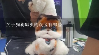 关于狗狗驱虫的误区有哪些