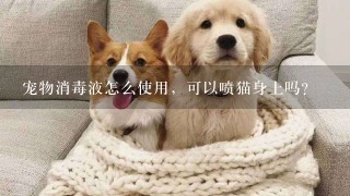 宠物消毒液怎么使用，可以喷猫身上吗？