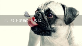 线上宠物医生现状