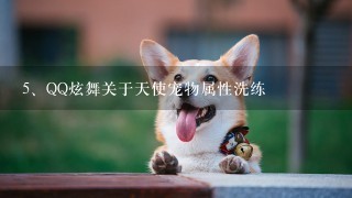 QQ炫舞关于天使宠物属性洗练