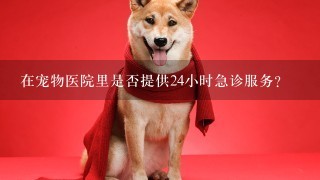 在宠物医院里是否提供24小时急诊服务